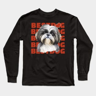 Best Dog Shih tzu Long Sleeve T-Shirt